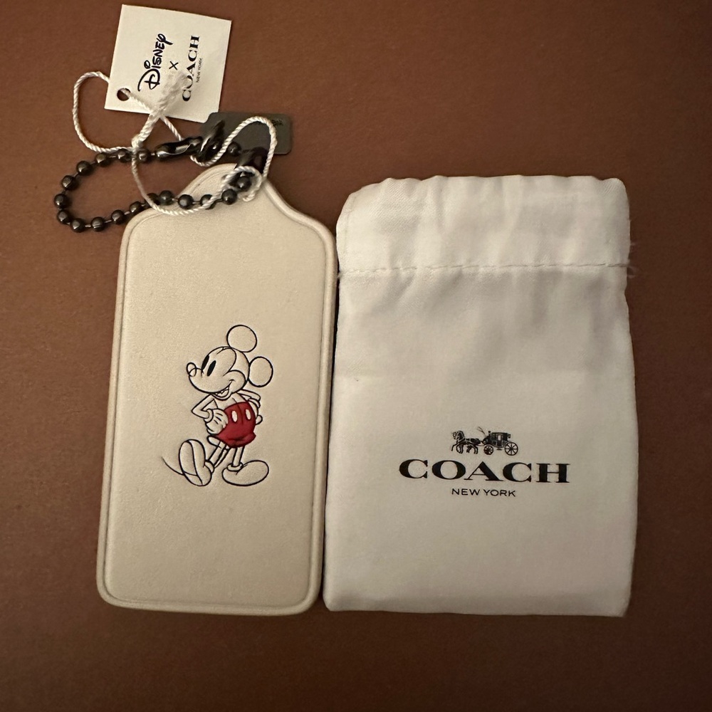 Coach Disney Mickey Mouse Hang Tag Cham